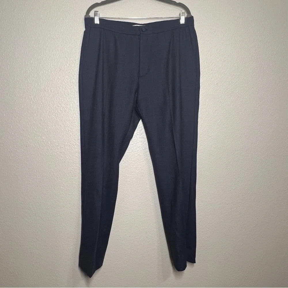 Banana Republic Pants Mens Size 34x30 Heritage Collection Wool Heathered Blue